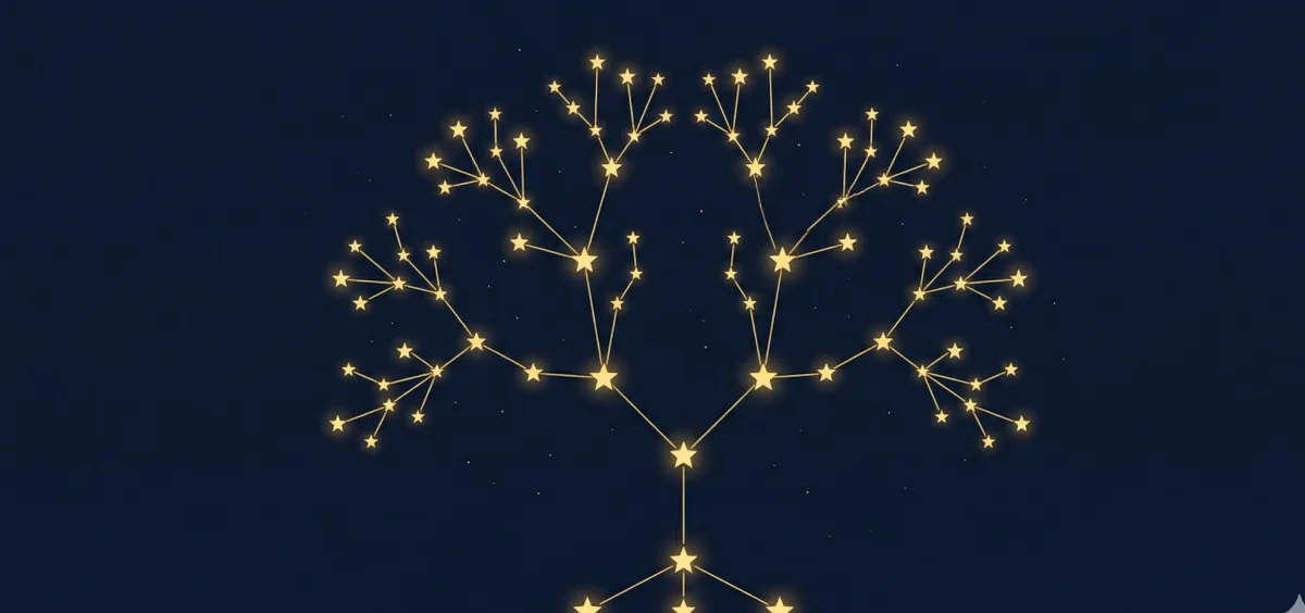 Star constellation family tree